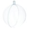 Openable Fillable Clear Plastic Christmas Ball Ornament DIY Craft 3 Inches